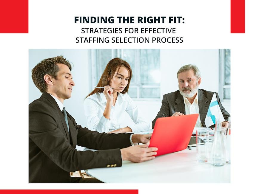 Finding the Right Fit: Strategies for Effective staffing selection process